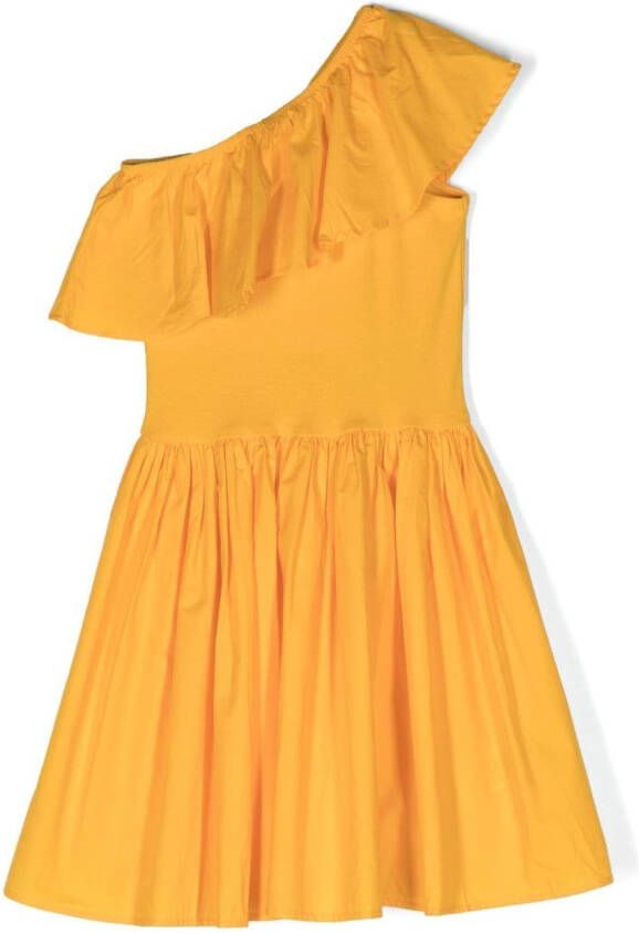Molo Asymmetrische jurk Geel