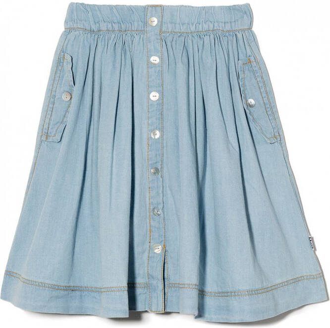 Molo Flared rok Blauw