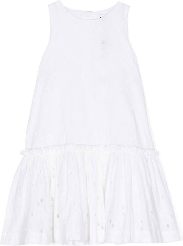 Molo Katoenen jurk Wit