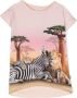 Molo T-shirt met grafische print Roze - Thumbnail 1