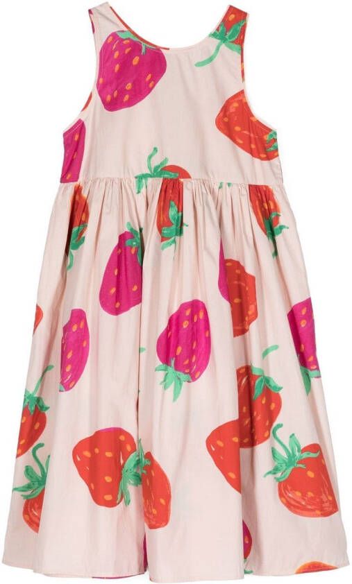 Molo Jurk met aardbeiprint Rood