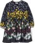 Molo Jurk met bloe print Blauw - Thumbnail 1
