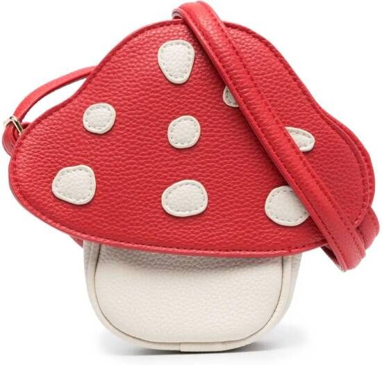 Molo Paddenstoel schoudertas Rood