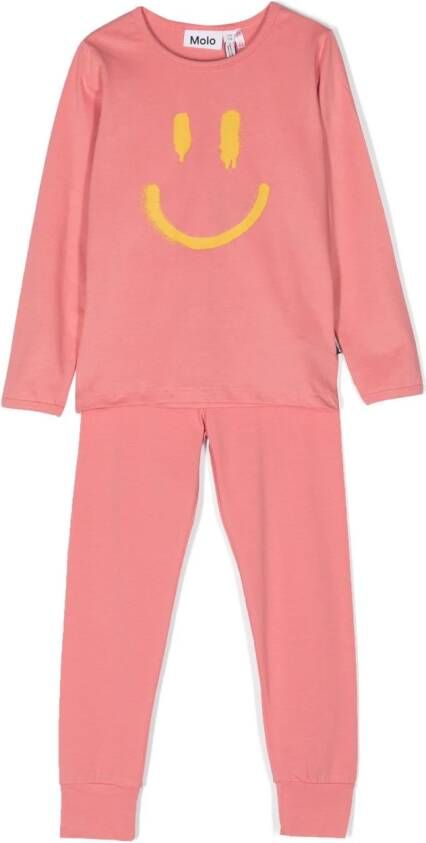 Molo Pyjama met print Roze