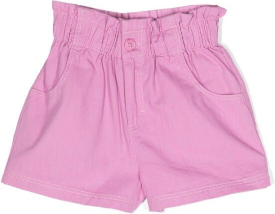 Molo Shorts met ruche taille Roze