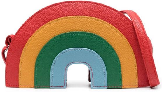 Molo Schoudertas met regenboogvorm Rood