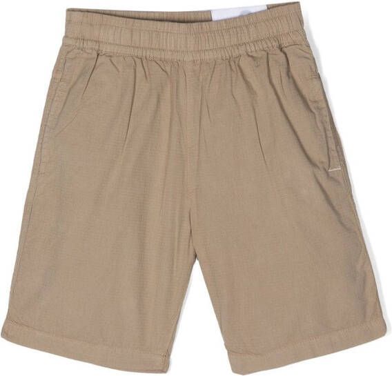 Molo Shorts met elastische taille Groen