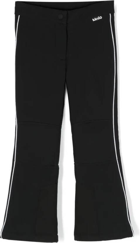 Molo Flared broek Zwart