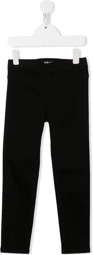 Molo Slim-fit broek Zwart