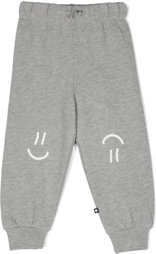 Molo Trainingsbroek met print Grijs