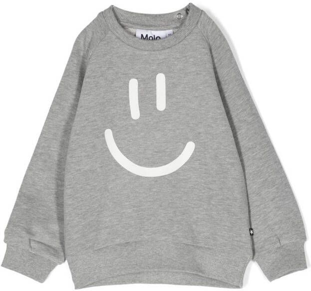 Molo Sweater met print Grijs