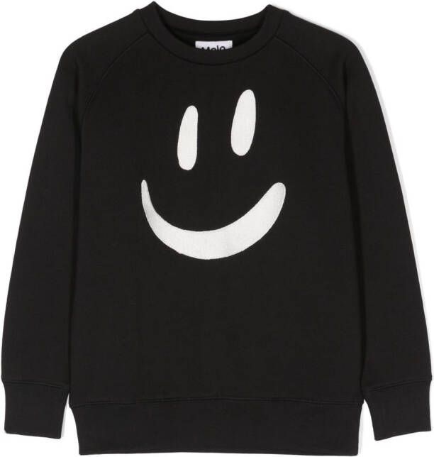 Molo Sweater met print Zwart