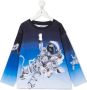 Molo T-shirt met grafische print Blauw - Thumbnail 1