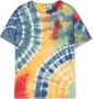 Molo T-shirt met tie-dye print Blauw - Thumbnail 1