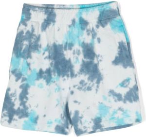 Molo Shorts met tie-dye print Blauw