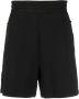 Moncler Bermuda shorts met logoprint Zwart - Thumbnail 1