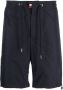 Moncler Bermuda shorts met trekkoord Blauw - Thumbnail 1