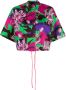 Moncler Blouse met bloemenprint Roze - Thumbnail 1