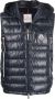 Moncler Bodywarmer met logopatch Blauw - Thumbnail 1