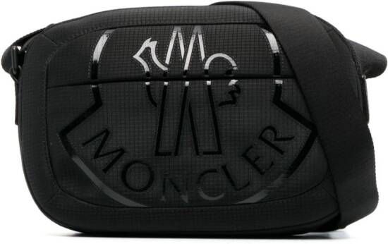Moncler Cameratas met logoprint Zwart