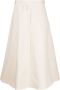 Moncler Katoenen midi-rok Beige - Thumbnail 1
