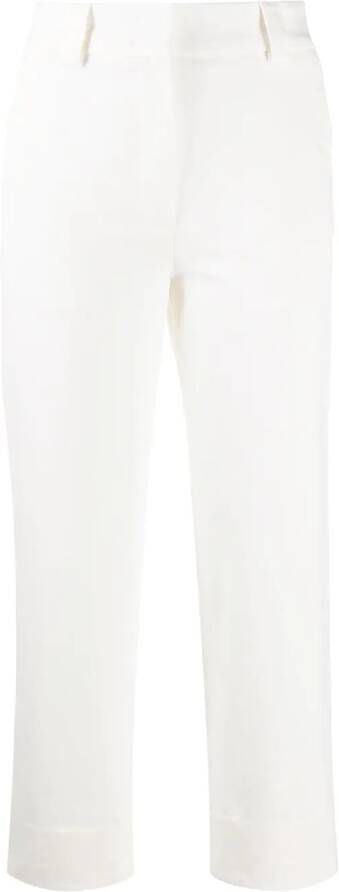 Moncler Cropped broek Wit