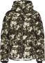 Moncler Donsjack met camouflageprint Wit - Thumbnail 1