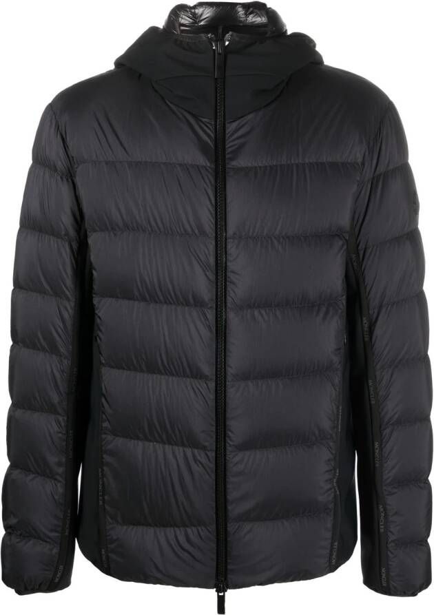 Moncler Donsjack met capuchon Zwart