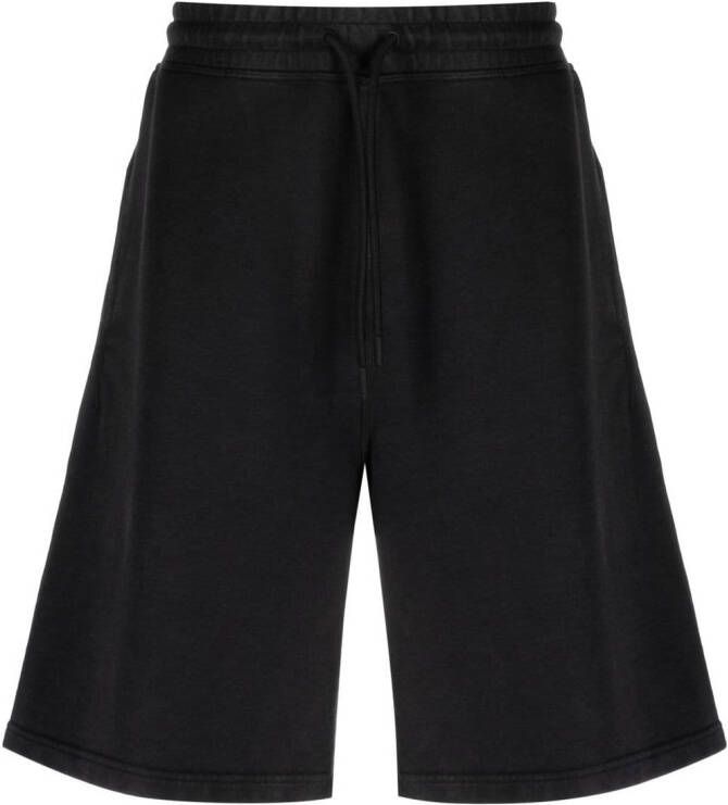 Moncler Bermuda shorts met trekkoordtaille Zwart