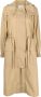 Moncler Jas met trekkoordtaille Beige - Thumbnail 1