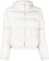 Moncler Ebre quilted hooded jacket Wit - Thumbnail 1
