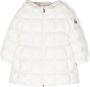 Moncler Enfant Anya gewatteerd jack met capuchon Wit - Thumbnail 1