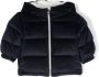Moncler Enfant Gewatteerd jack Blauw - Thumbnail 1