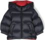 Moncler Enfant Gewatteerd donsjack Blauw - Thumbnail 1