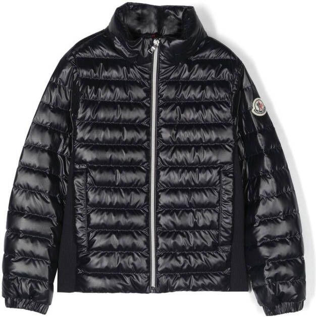Moncler Enfant Gewatteerd jack Blauw