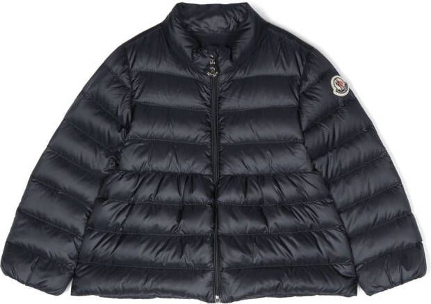 Moncler Enfant Gewatteerd jack Blauw