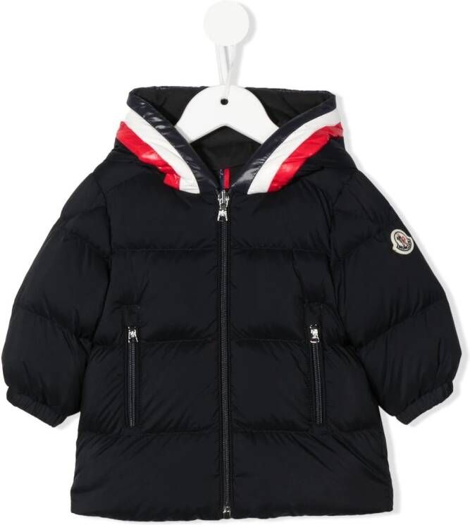 Moncler Enfant Gewatteerd jack Blauw