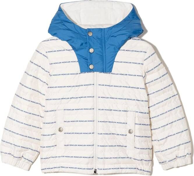 Moncler Enfant Gewatteerd jack Wit