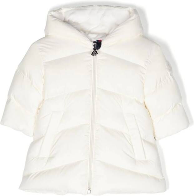Moncler Enfant Gewatteerd jack Wit