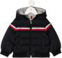 Moncler Enfant Gewatteerde jas Blauw - Thumbnail 1