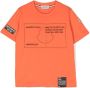 Moncler Enfant T-shirt met print Oranje - Thumbnail 1