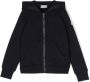 Moncler Enfant Hoodie met logo Blauw - Thumbnail 1