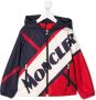 Moncler Enfant Jack met colourblocking Blauw - Thumbnail 1