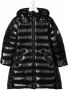 Moncler Enfant Jack met logopatch Zwart - Thumbnail 1