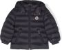 Moncler Enfant Jack met logopatch Blauw - Thumbnail 1