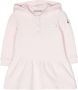 Moncler Enfant Jurk met geborduurd logo Roze - Thumbnail 1