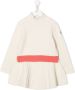 Moncler Enfant Jurk met logopatch Beige - Thumbnail 1