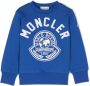 Moncler Enfant Sweater met ronde hals Blauw - Thumbnail 1