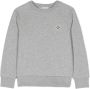 Moncler Enfant Sweater met geborduurd logo Grijs - Thumbnail 1