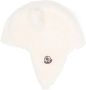 Moncler Enfant Zonnehoed met logopatch Wit - Thumbnail 1